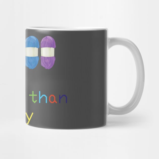 Yarn is Cheaper than Therapy T-shirt by DunieVu95